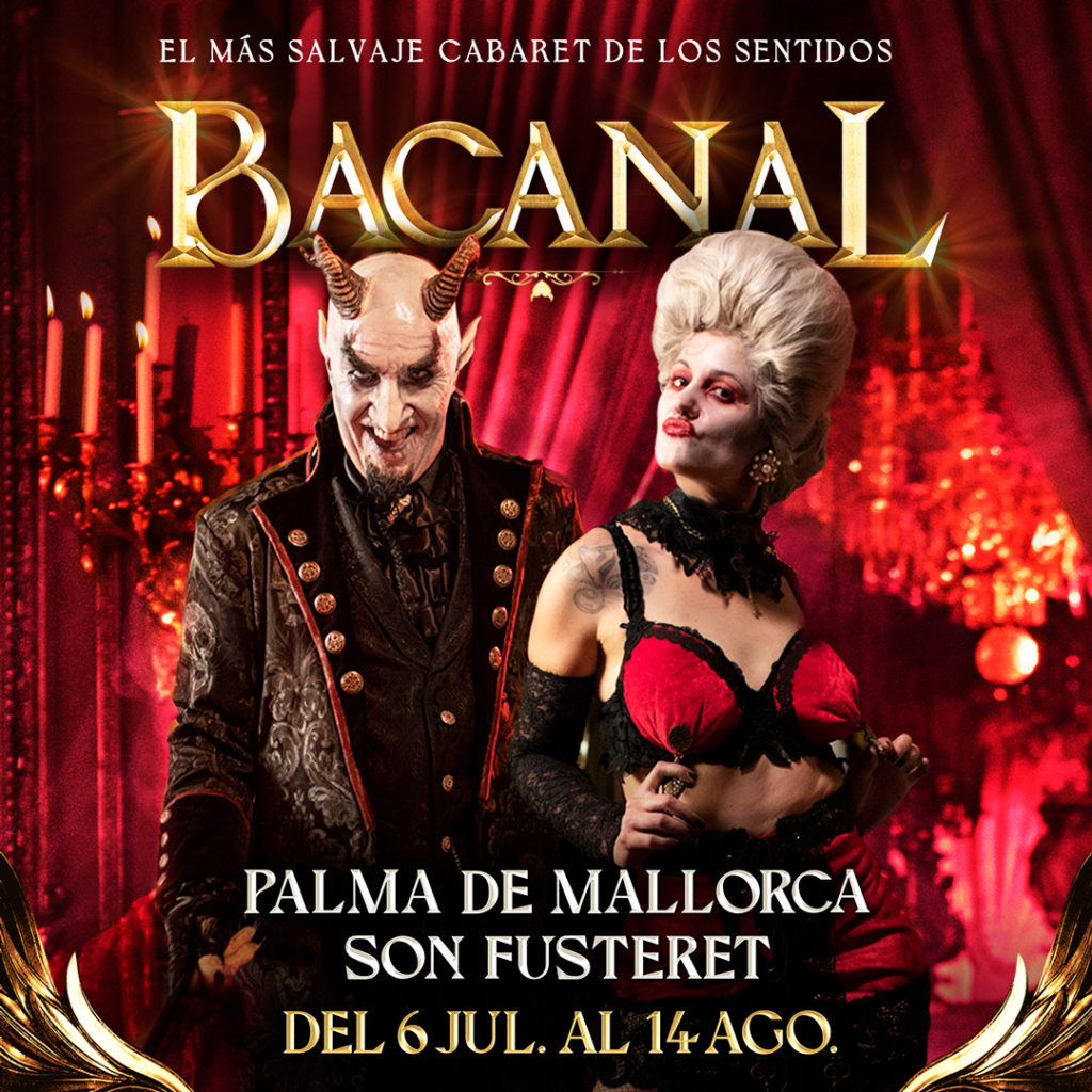 Entradas para 'Bacanal' en Mallorca ya a la venta 