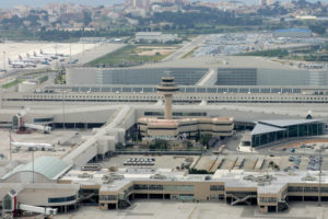 passengers at Palma airport in 2024