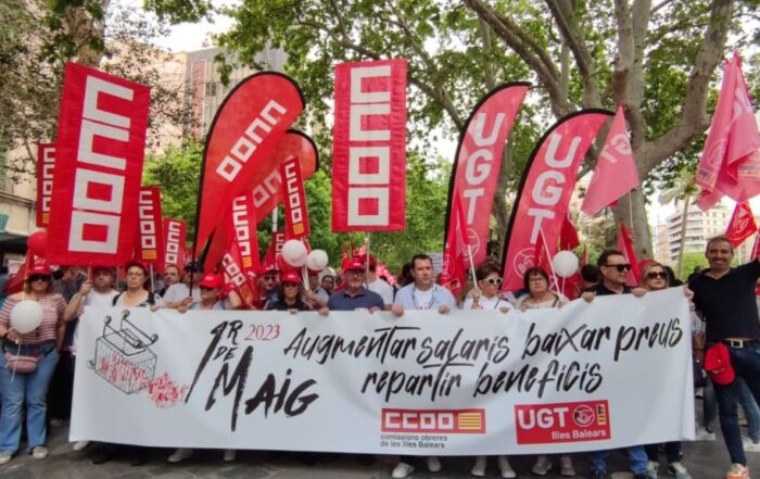 sindicatos 1 de mayo Twitter CCOO