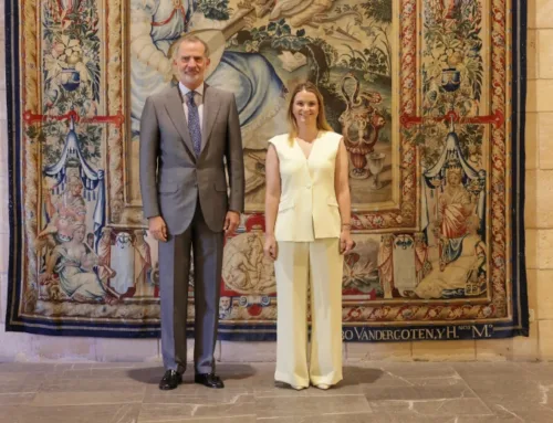 Felipe VI receives Margalida Prohens, President of the Balearic Government, in audience
