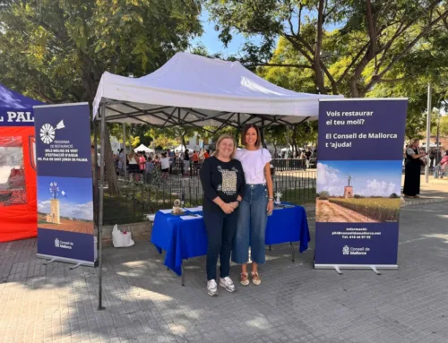 Mallorca promotes the restoration of more than 1,000 windmills in Pla de Sant Jordi