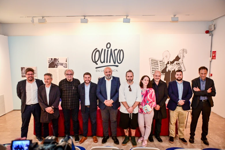 Presentació exposició Quino  en el Casal Solleric