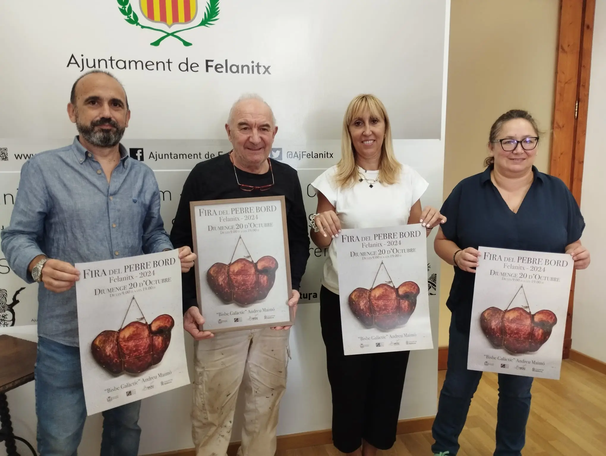 presentacion cartel fira pebre bord 2024