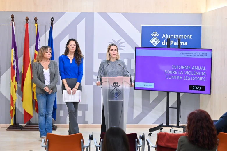 Presentación informe anual sobre la Violencia contra las Mujeres 2023 en Palma