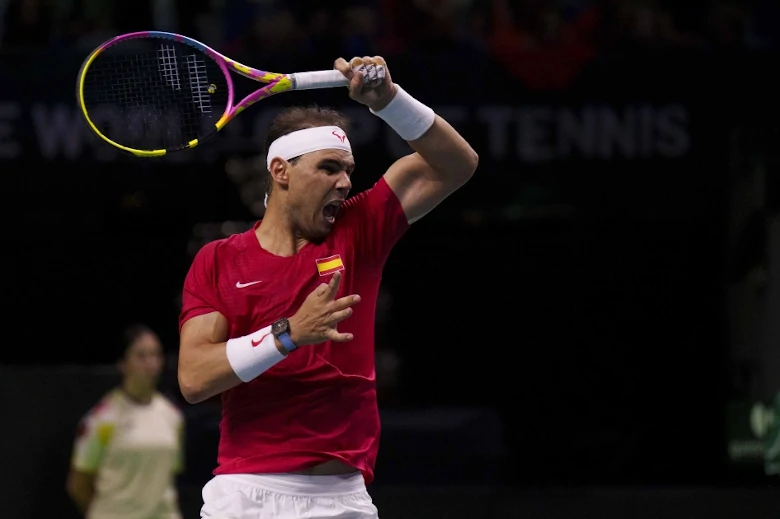 Rafa Nadal jugó su último partido en la Copa Davis disputada en Málaga. Foto: @RFET Álvaro Díaz