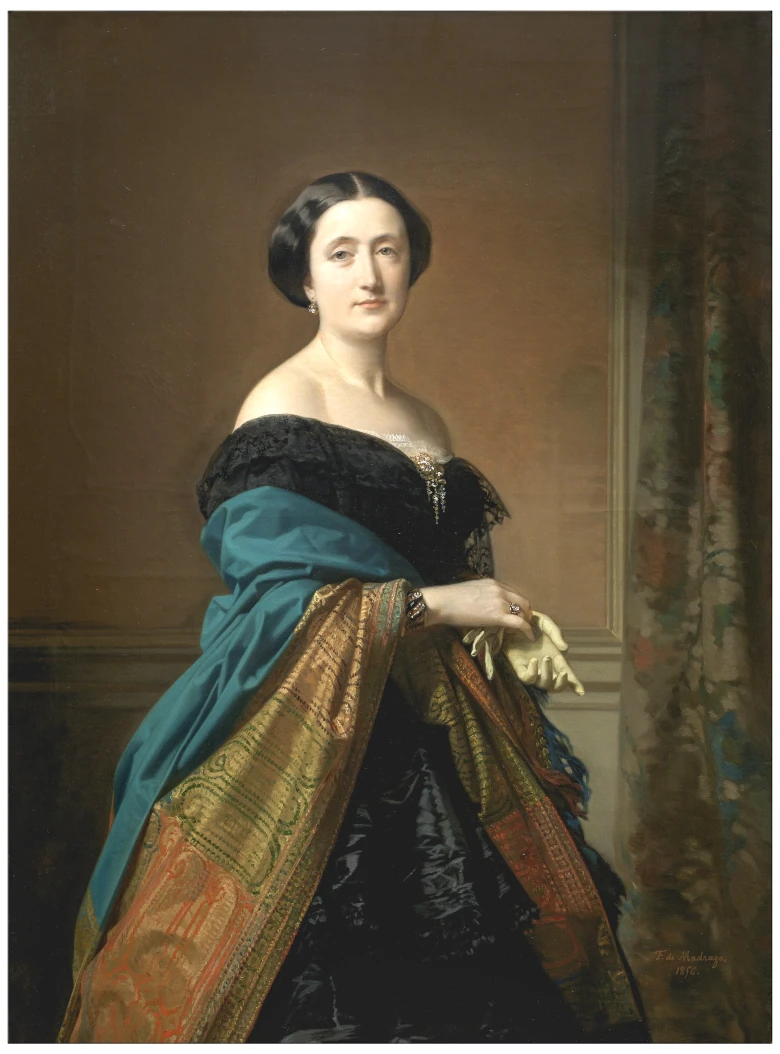 "XIX. El siglo del retrato. Colecciones delMuseo del Prado. De la Ilustración a la modernidad", Saturnina Canaleta, Federico de Madrazo y Kuntz, 1856.