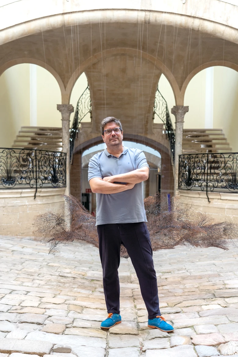 Fernando Gómez de la Cuesta, coordinador de Cultura y Turismo del Ajuntament de Palma. Foto: Piter Castillo.