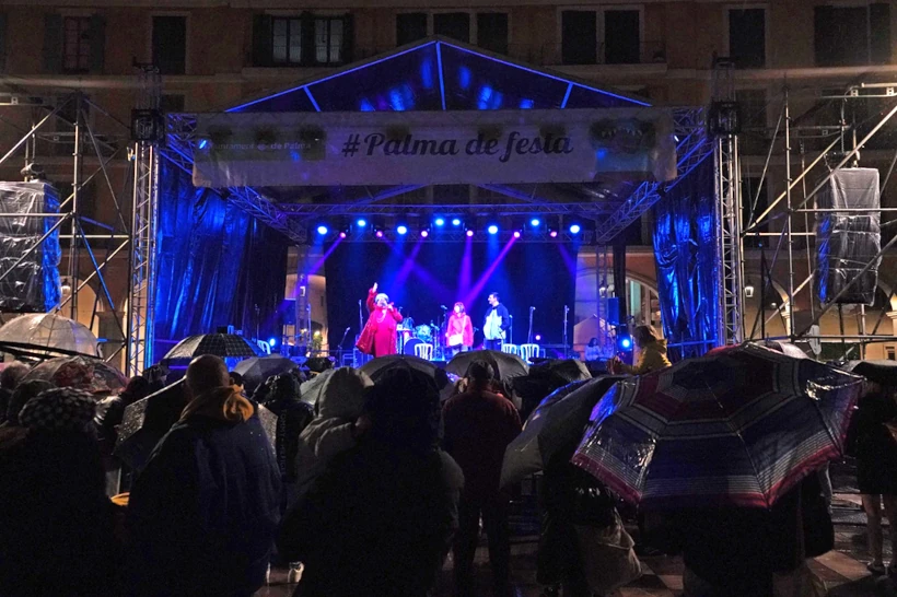 Concierto en las fiestas de Sant Sebastian. Palma