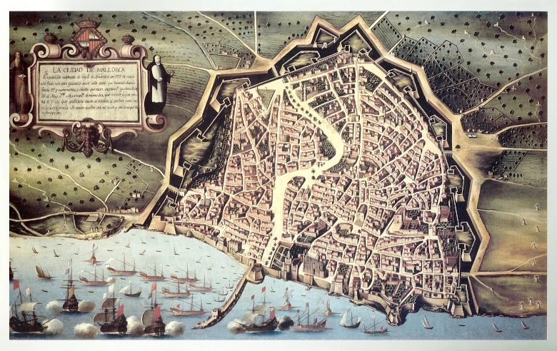 Plano de Palma 1647