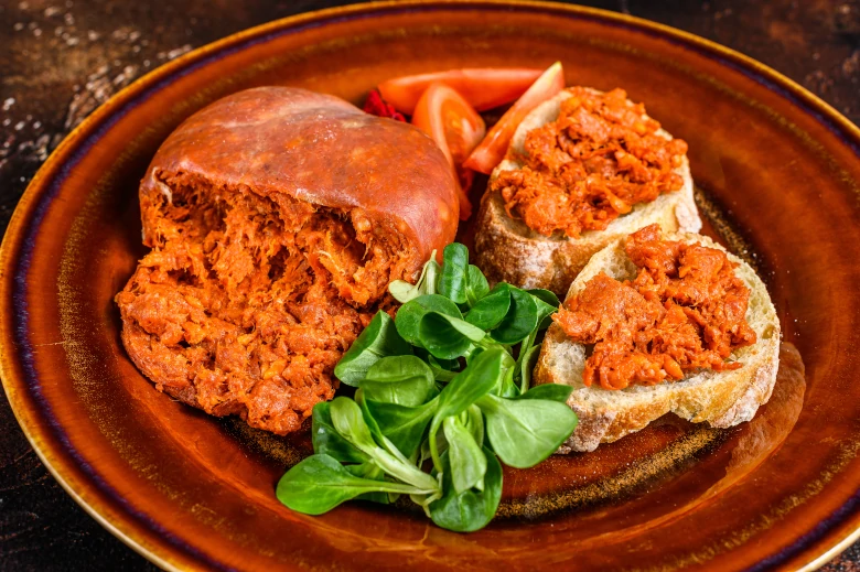 sobrasada, pan con sobrasada