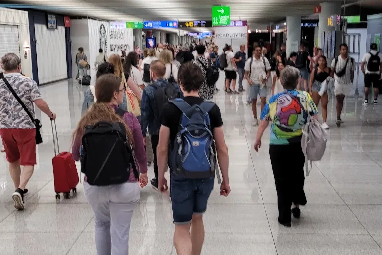 Aeropuerto de Palma, Son Sant Joan, turistas, turismo