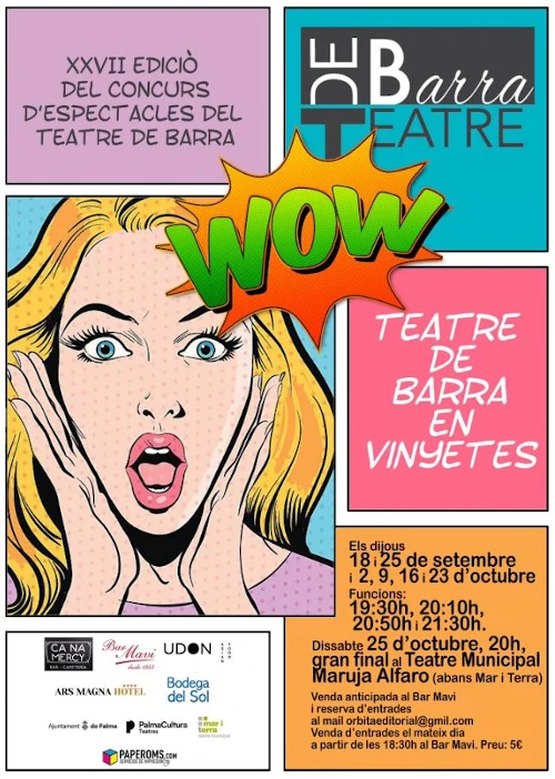 Teatre de Barra 2025 septiembre-octubre
