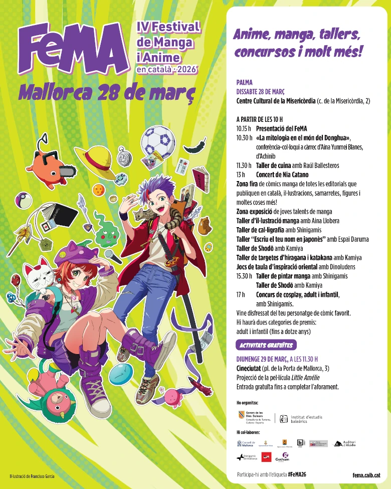Festival de Manga i Anemie en català 2026 Mallorca