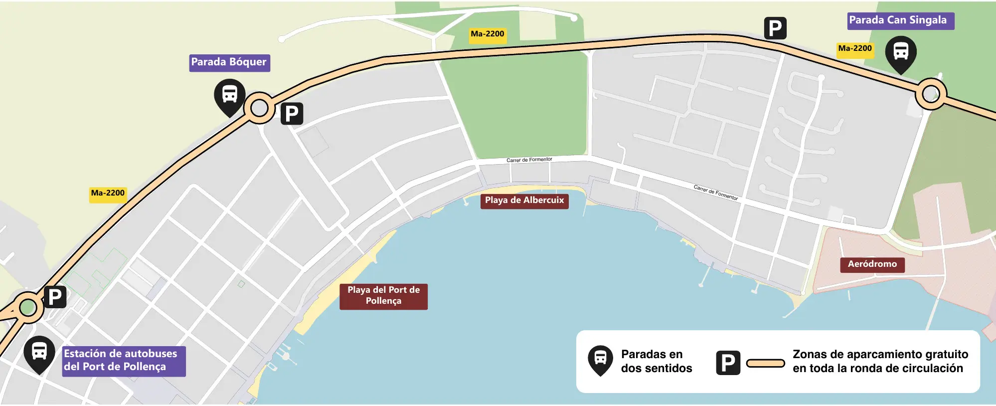 formentor restrictions and parking mallorca