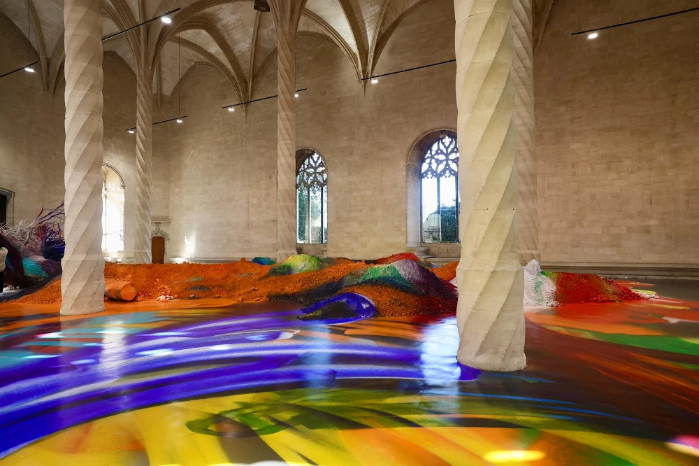 Katharina Grosse Arrels Lotja Palma