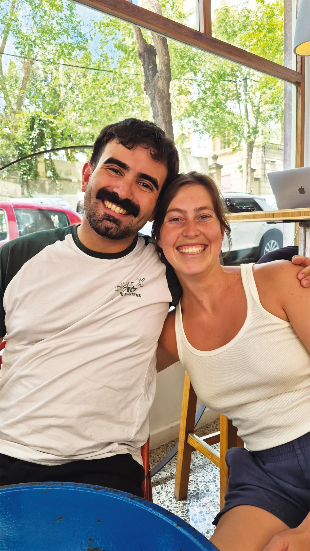 Christian Penalba y Alicia Rieth