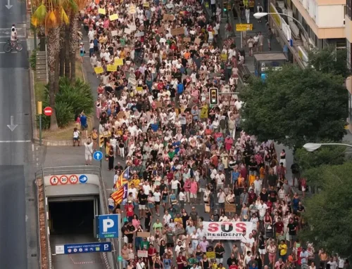 Manifestación contra el turismo en Palma: decenas de miles de personas reclaman un cambio de modelo