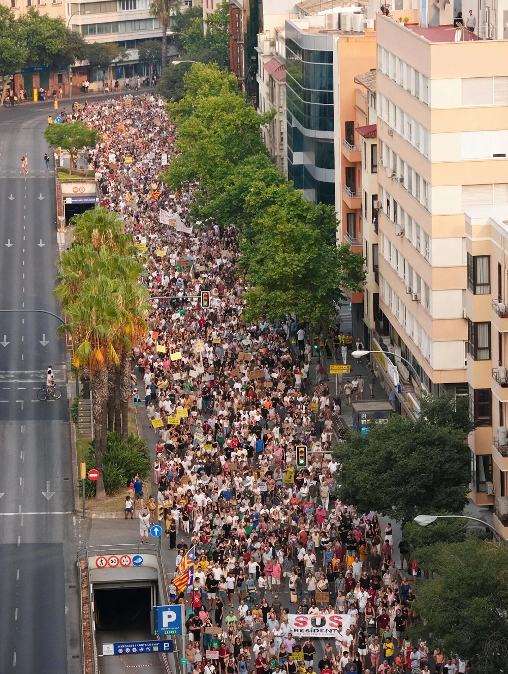 Manifestación en contra del turismo 26 julio 2026