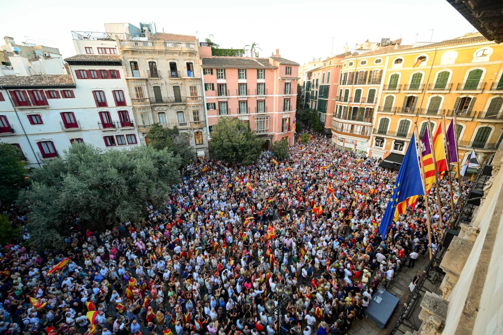 concentración por Ceuta en Palma