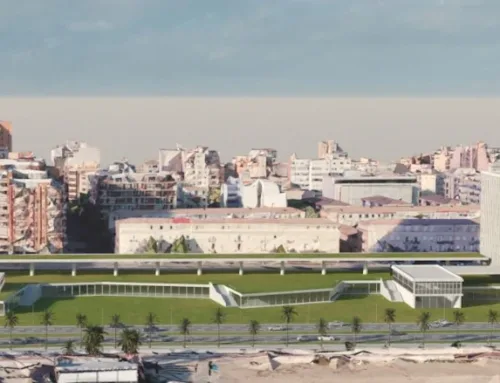 La fachada marítima de Palma junto al edificio de GESA tendrá dos grandes zonas verdes y una pérgola fotovoltaica