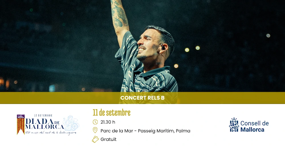 Concierto de Rels B en Palma