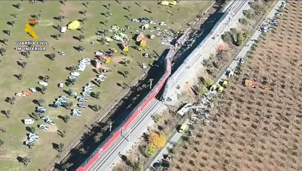 accidente de tren en Toledo