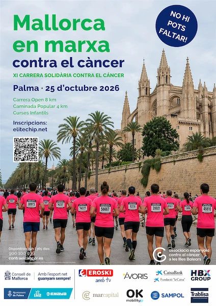 Mallorca en marcha contra el cáncer 2026