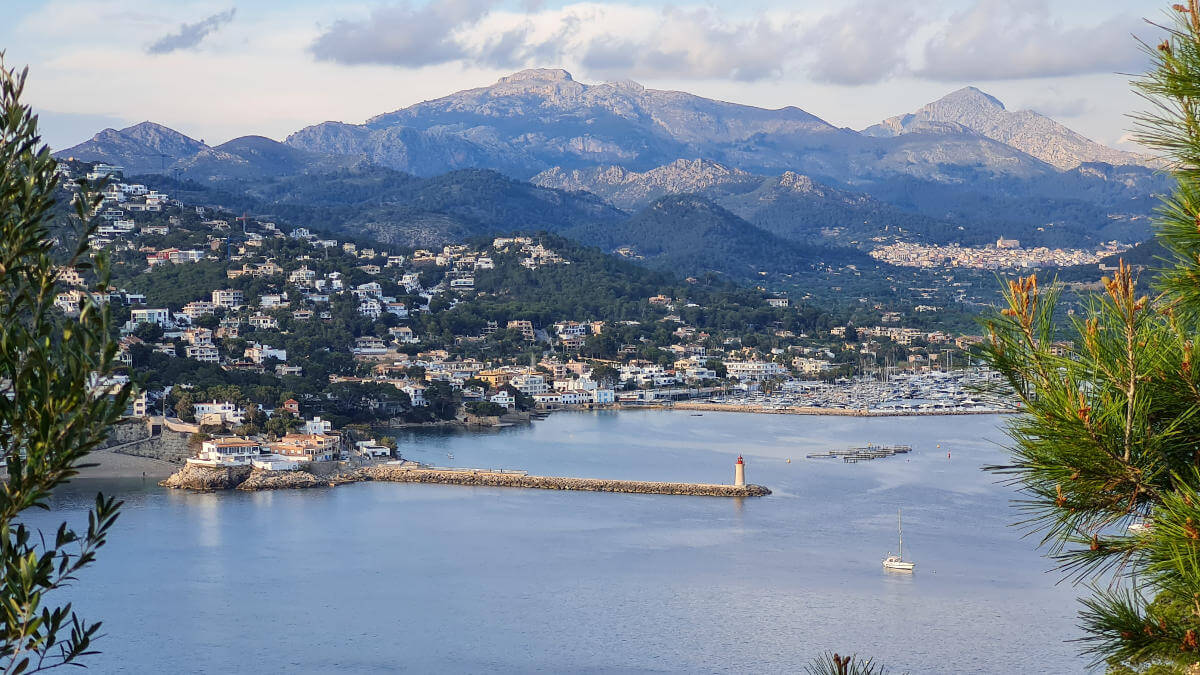 Andratx vista puerto