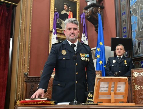Guillem Mascaró is sworn in as the new chief of the Palma Local Police