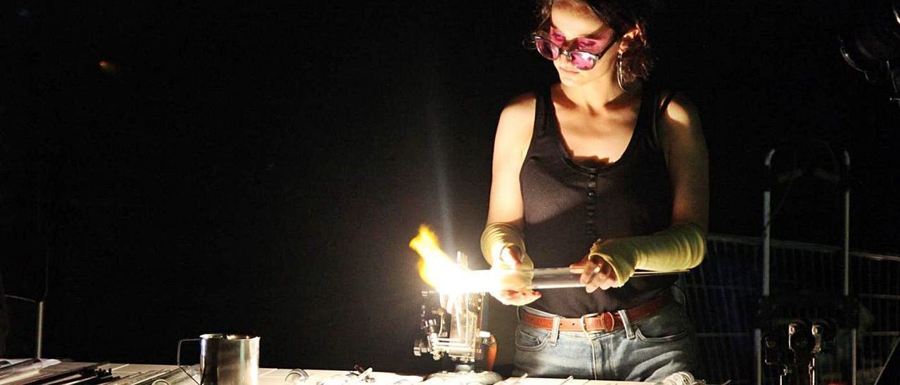 La artista mallorquina Lara Fluxá