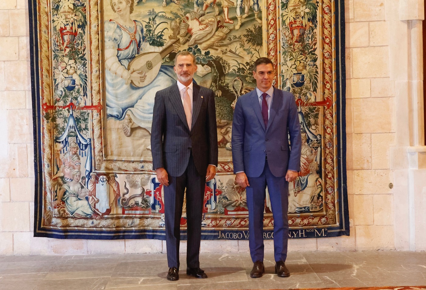 rey felipe y sanchez mallorca