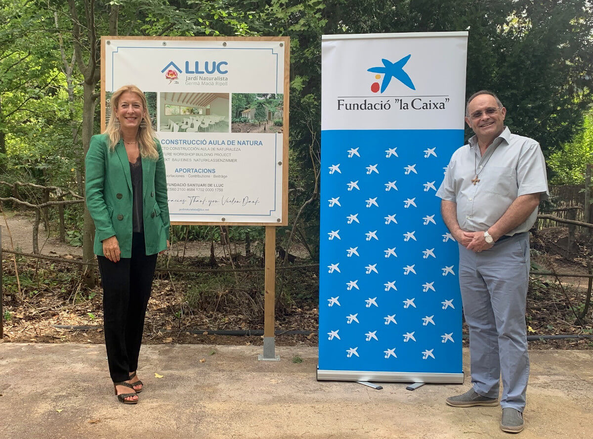 Sanctuari de LLuc la Caixa