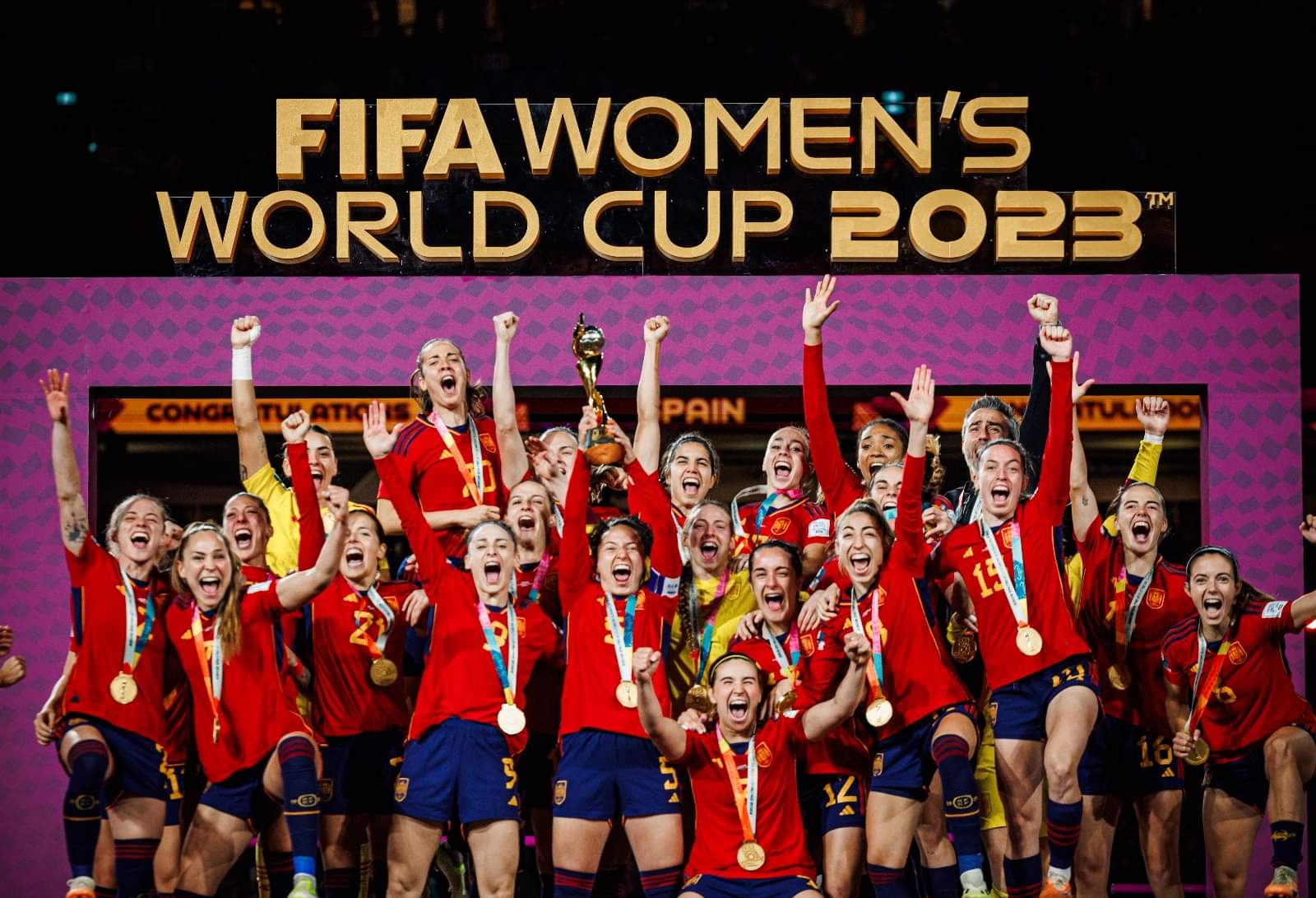 selección española femenina fútbol mundial