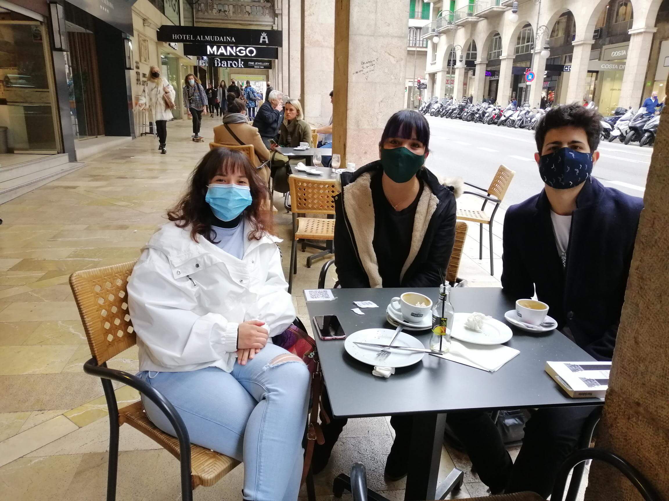 apertura de terrazas en mallorca primer día