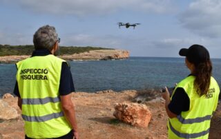 dron pesca mallorca