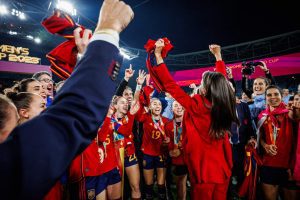 selección española femenina fútbol Letizia