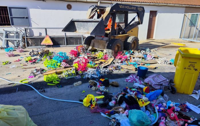 Objetos decomisados por la Policía Local de Llucmajor
