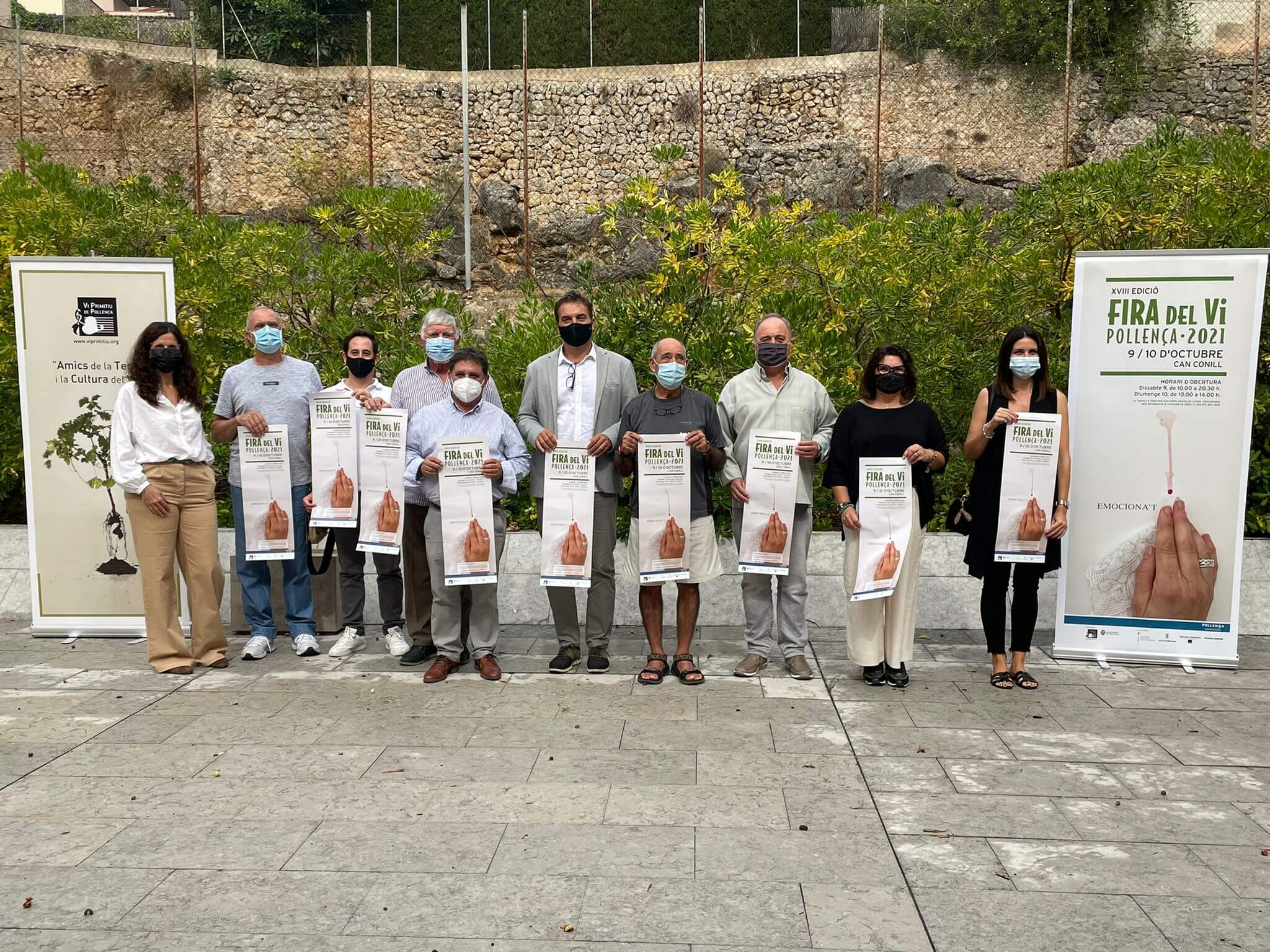 presentación Fira del Vi Pollença 2021