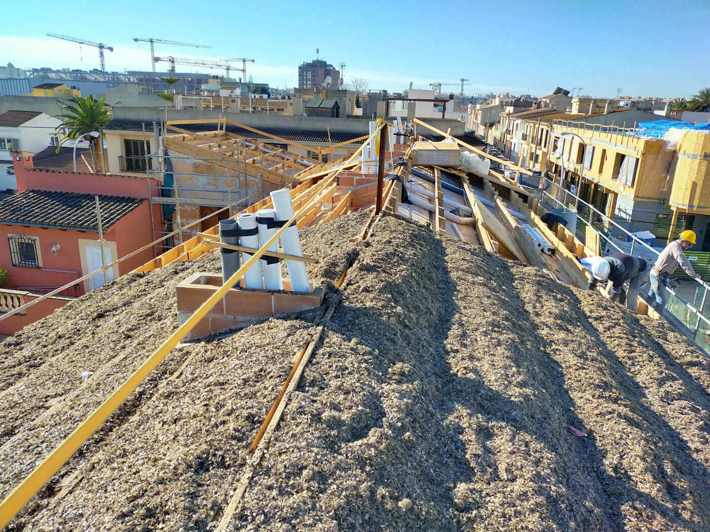 techo de posidonia mallorca