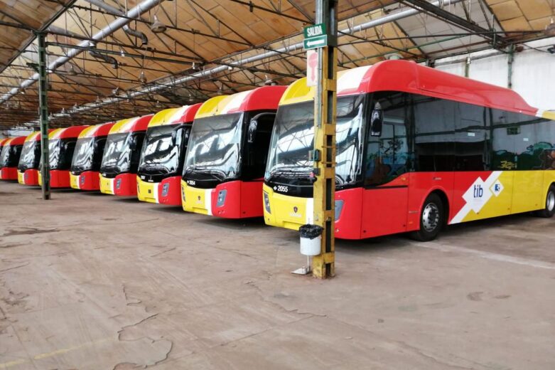 transporte público mallorca 2024 autobús tib
